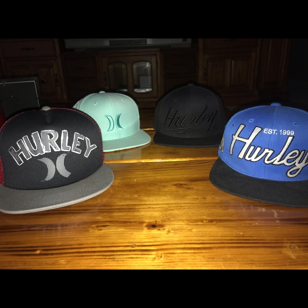 Hurley hats / snapbacks